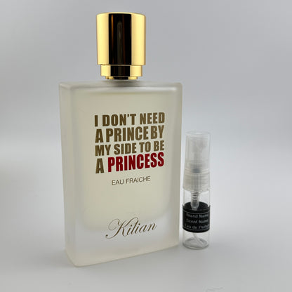 KILIAN Princess Eau Fraiche Eau de Parfum Sample – Your Choice of 2mL, 3mL, or 5mL Glass Atomizer