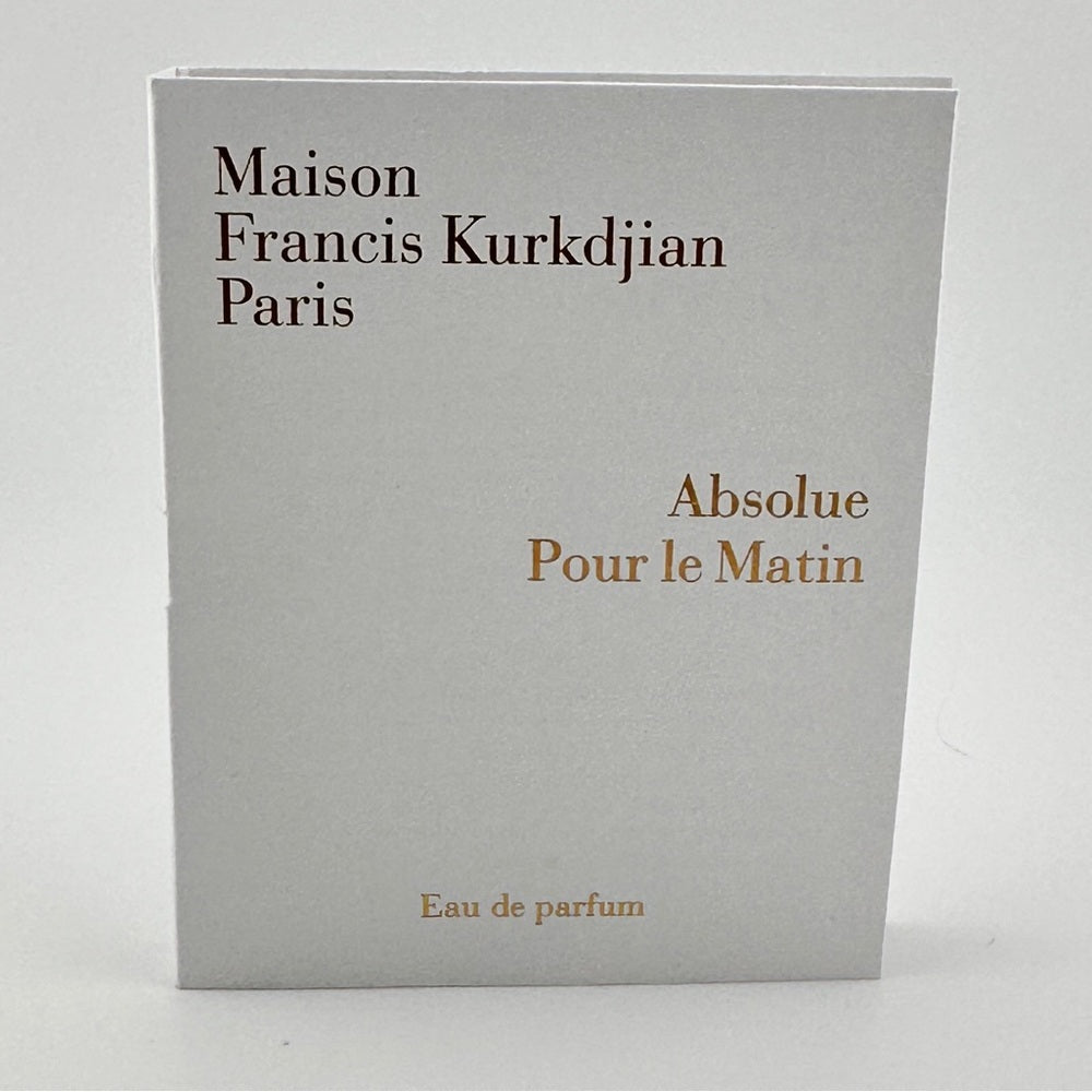 MAISON FRANCIS KURKDJIAN - Absolue Pour le Matin EDP | Manufacturer Sample (2 mL)