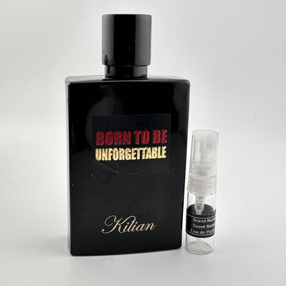 KILIAN Born To Be Unforgettable Eau de Parfum Sample – Your Choice of 2mL, 3mL, or 5mL Glass Atomizer