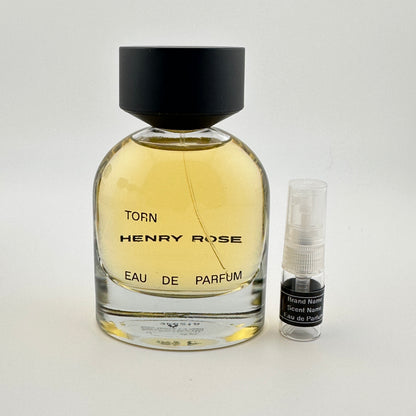 HENRY ROSE Torn Eau de Parfum Sample – Your Choice of Size