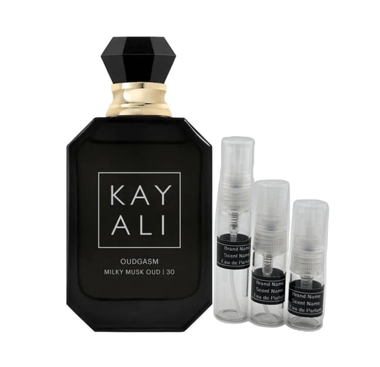 KAYALI Oudgasm Milky Musk Oud | 30 Eau de Parfum Sample – Your Choice of Size