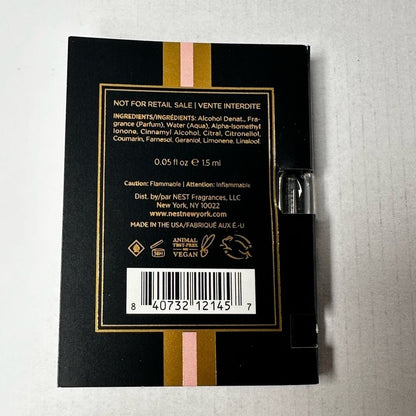 NEST FRAGRANCES Golden Nectar EDP (1.5 mL Manufacturer Sample)