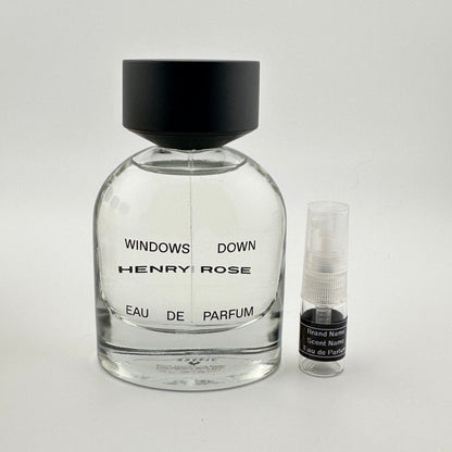 HENRY ROSE Windows Down Eau de Parfum Sample – Your Choice of Size