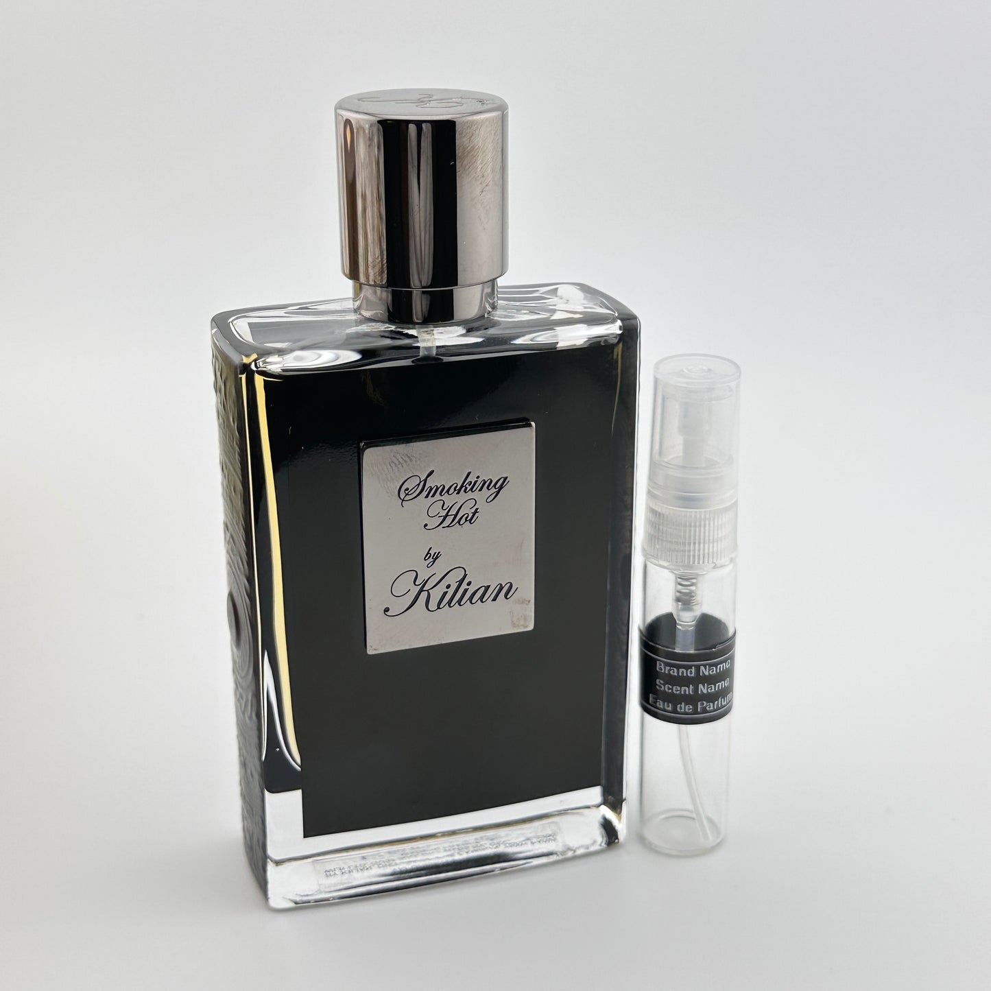 KILIAN Smoking Hot Eau de Parfum Sample – Your Choice of 2mL, 3mL, or 5mL Glass Atomizer