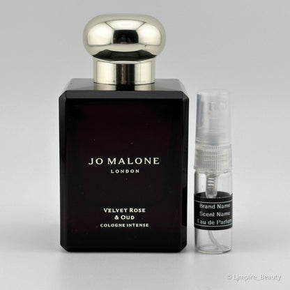 JO MALONE LONDON Velvet Rose & Oud Cologne Intense Sample – Your Choice of Size