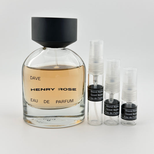HENRY ROSE Dave Eau de Parfum Sample – Your Choice of Size
