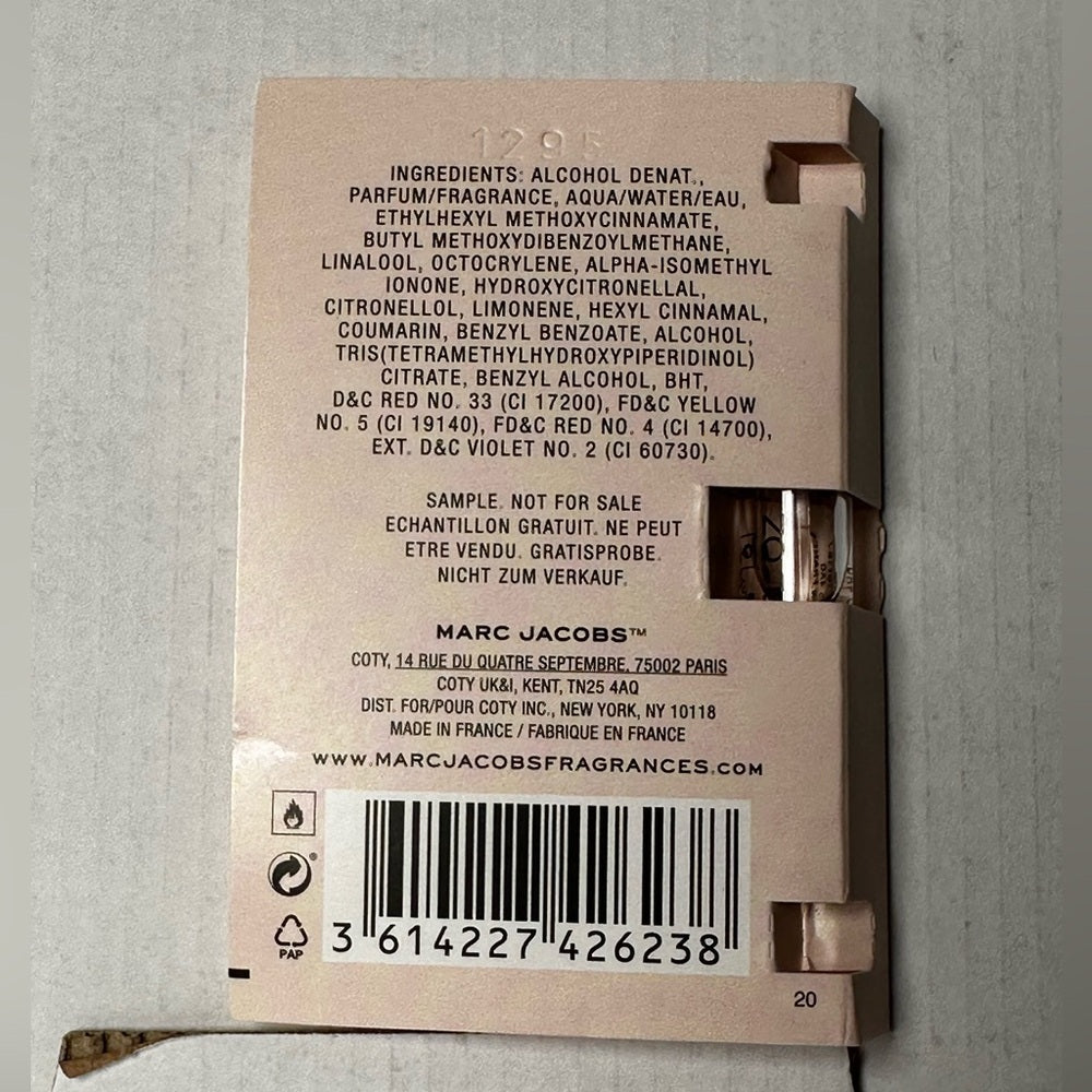 MARC JACOBS - Perfect EDP | Manufacturer Sample (1.2 mL)