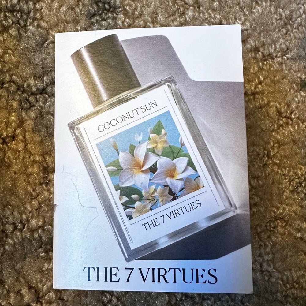 THE 7 VIRTUES - Coconut Sun EDP | Manufacturer Sample (1.5 mL)