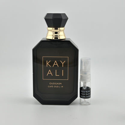 KAYALI Oudgasm Cafe Oud | 19 Eau de Parfum Sample – Your Choice of Size