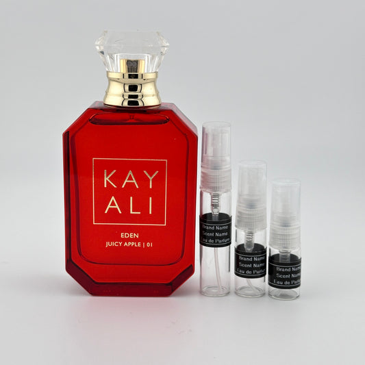 KAYALI Eden Juicy Apple | 01 Eau de Parfum Sample – Your Choice of Size