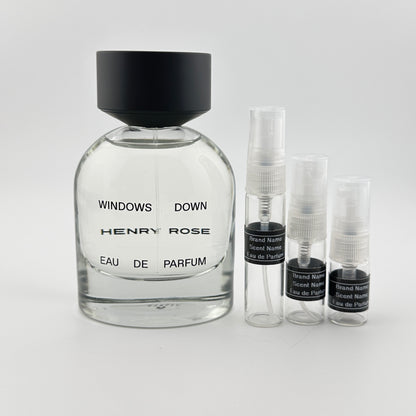 HENRY ROSE Windows Down Eau de Parfum Sample – Your Choice of Size