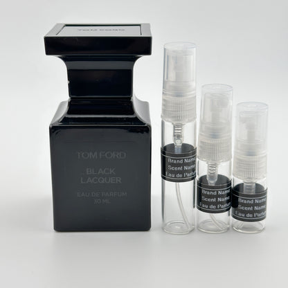 TOM FORD Black Lacquer Eau de Parfum Sample – Your Choice of Size