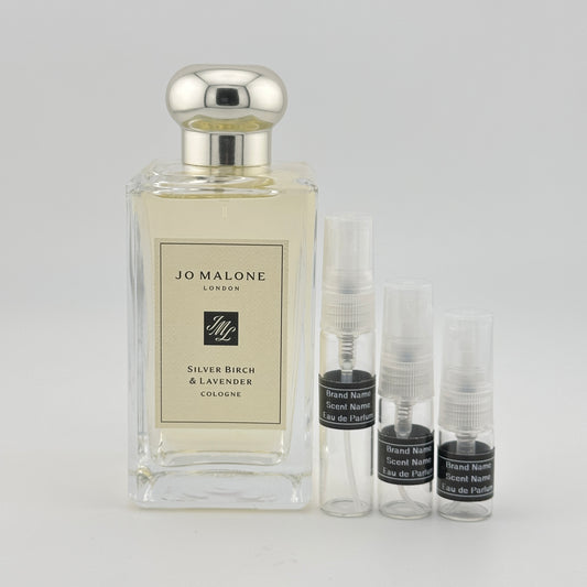 JO MALONE LONDON Silver Birch & Lavender Cologne Sample – Your Choice of Size