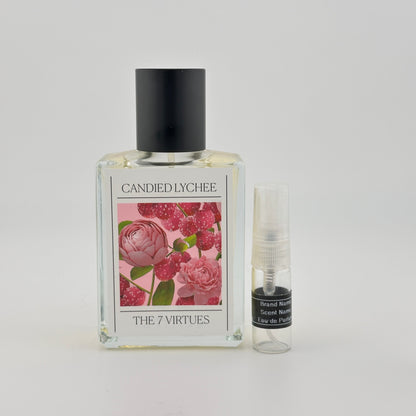 THE 7 VIRTUES Candied Lychee Eau de Parfum Sample – Your Choice of Size