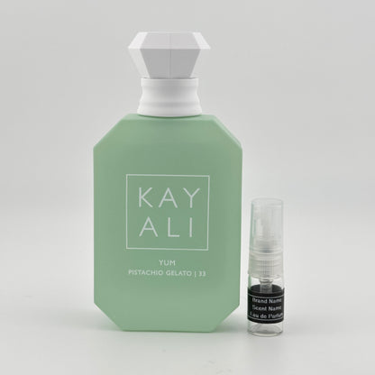 KAYALI Yum Pistachio Gelato | 33 Eau de Parfum Sample – Your Choice of Size