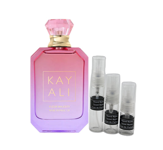 KAYALI Fleur Majesty Rose Royale | 31 Eau de Parfum Sample – Your Choice of Size