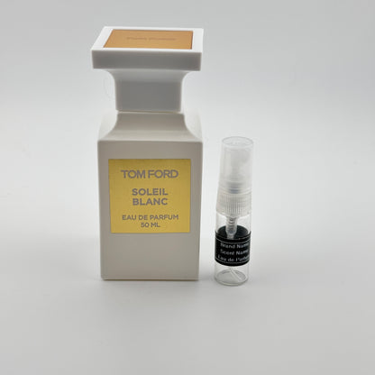 TOM FORD Soleil Blanc Eau de Parfum Sample – Your Choice of Size