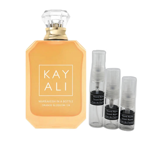 KAYALI Marrakesh in a Bottle Orange Blossom | 24 Eau de Parfum Sample – Your Choice of Size