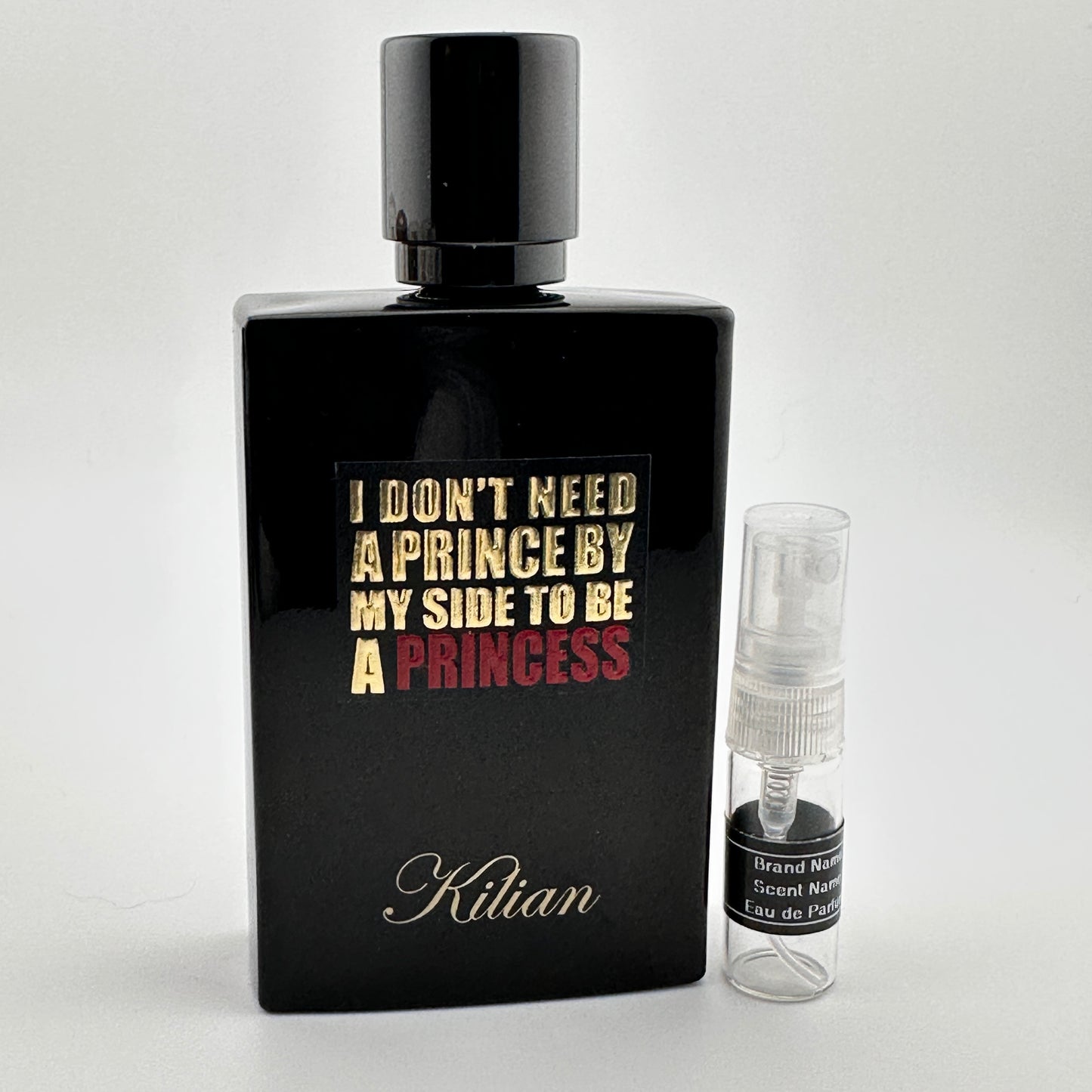 KILIAN Princess Eau de Parfum Sample – Your Choice of 2mL, 3mL, or 5mL Glass Atomizer