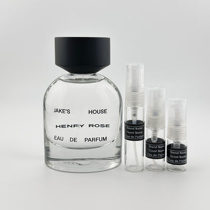 HENRY ROSE Jake’s House Eau de Parfum Sample – Your Choice of Size