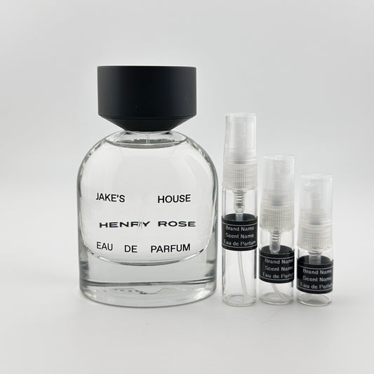 HENRY ROSE Jake’s House Eau de Parfum Sample – Your Choice of Size