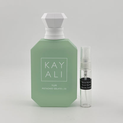 KAYALI Yum Pistachio Gelato | 33 Eau de Parfum Sample – Your Choice of Size