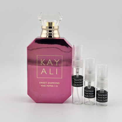 KAYALI Sweet Diamond Pink Pepper | 25 Eau de Parfum Sample – Your Choice of Size