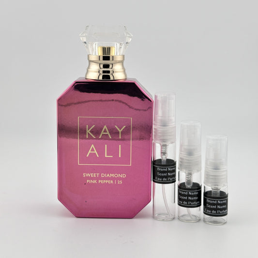 KAYALI Sweet Diamond Pink Pepper | 25 Eau de Parfum Sample – Your Choice of Size