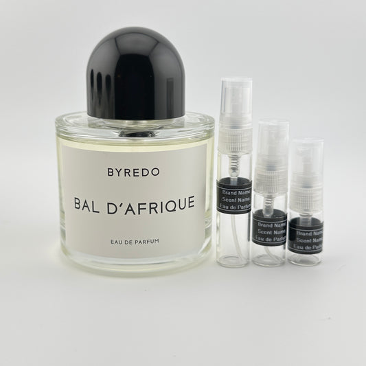 BYREDO Bal d’Afrique Eau de Parfum Sample – Your Choice of Size