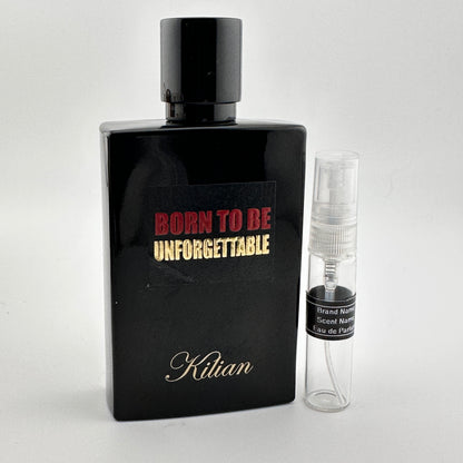 KILIAN Born To Be Unforgettable Eau de Parfum Sample – Your Choice of 2mL, 3mL, or 5mL Glass Atomizer
