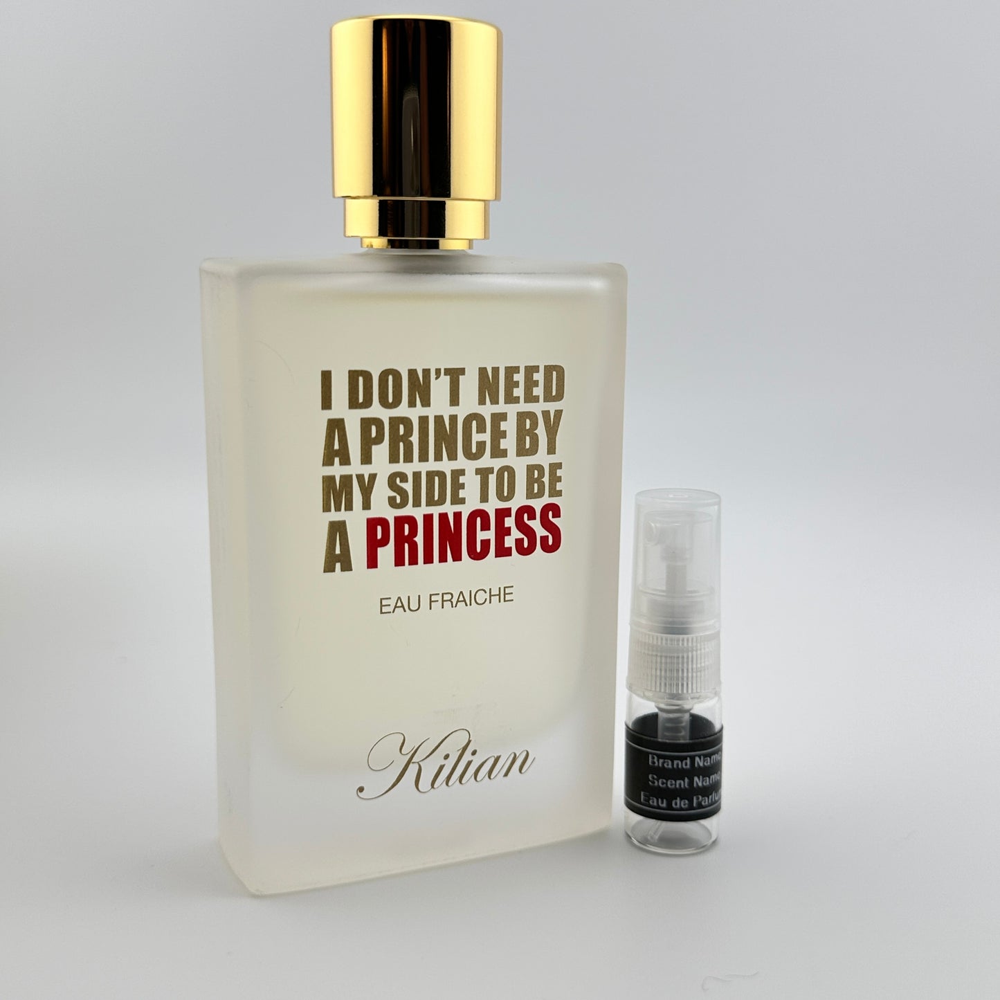KILIAN Princess Eau Fraiche Eau de Parfum Sample – Your Choice of 2mL, 3mL, or 5mL Glass Atomizer