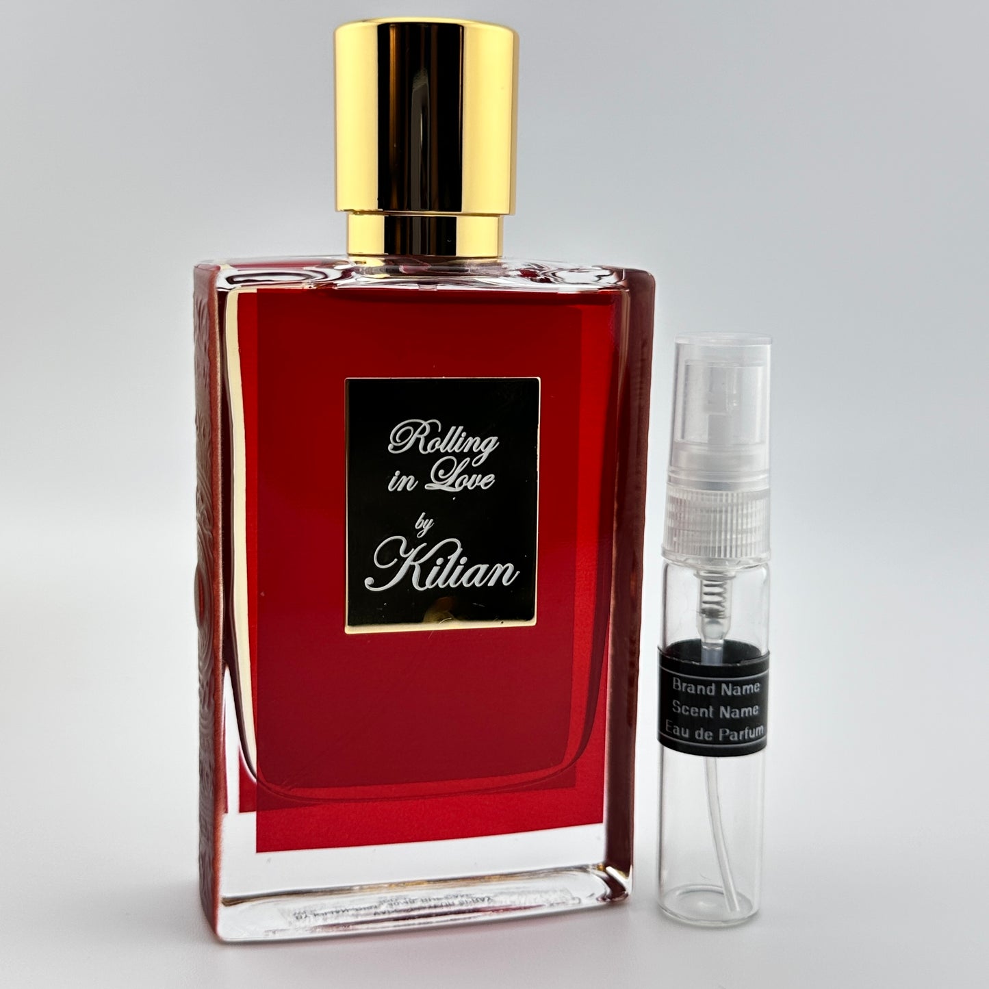 KILIAN Rolling in Love Eau de Parfum Sample – Your Choice of 2mL, 3mL, or 5mL Glass Atomizer