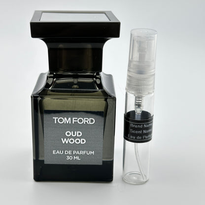 TOM FORD Oud Wood Eau de Parfum Sample – Your Choice of Size