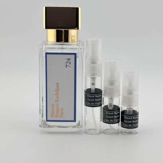Maison Francis Kurkdjian Paris 724 Eau de Parfum Sample – Your Choice of Size