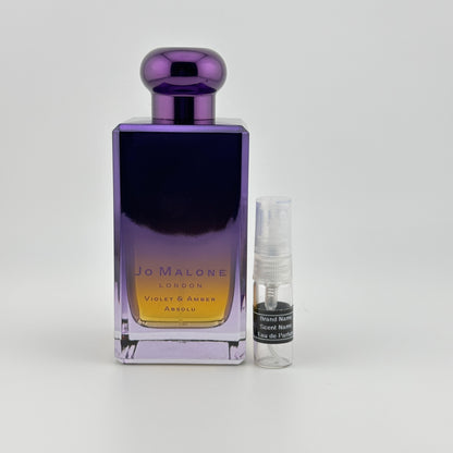 JO MALONE LONDON Violet & Amber Musk Absolu Sample – Your Choice of Size