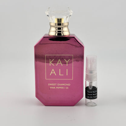 KAYALI Sweet Diamond Pink Pepper | 25 Eau de Parfum Sample – Your Choice of Size