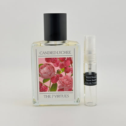 THE 7 VIRTUES Candied Lychee Eau de Parfum Sample – Your Choice of Size