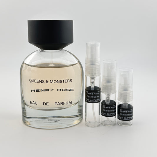 HENRY ROSE Queens & Monsters Eau de Parfum Sample – Your Choice of Size