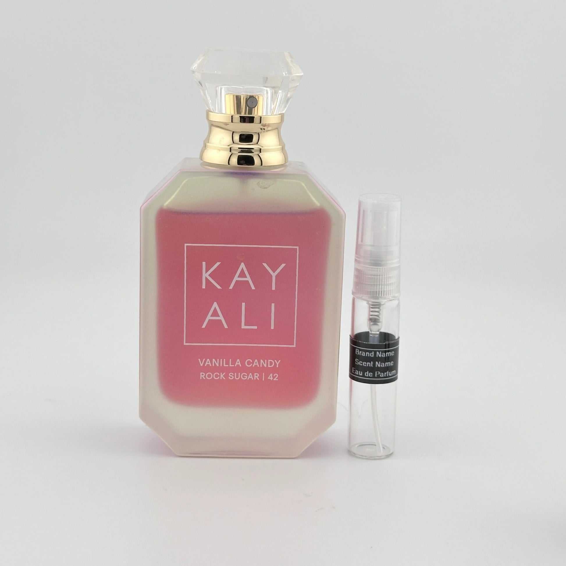KAYALI Vanilla Candy Rock Sugar | 42 Eau de Parfum Sample – Your Choice of Size - Signature Scent Shop – Perfume & Cologne Samples | Luxury Decants