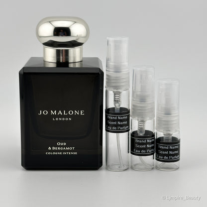 JO MALONE LONDON Oud & Bergamot Cologne Intense Sample – Your Choice of Size