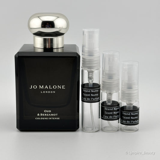 JO MALONE LONDON Oud & Bergamot Cologne Intense Sample – Your Choice of Size