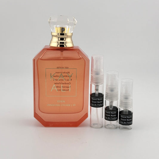 KAYALI Eden Sparkling Lychee | 39 Eau de Parfum Sample – Your Choice of Size