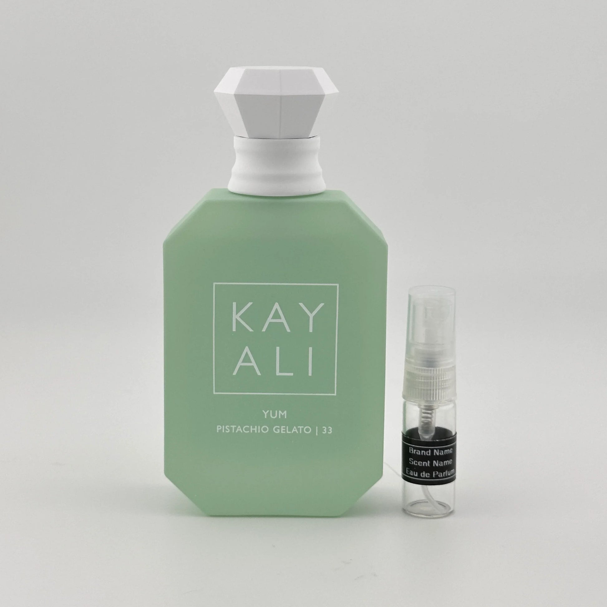 KAYALI Yum Pistachio Gelato | 33 Eau de Parfum Sample – Your Choice of Size - Signature Scent Shop – Perfume & Cologne Samples | Luxury Decants