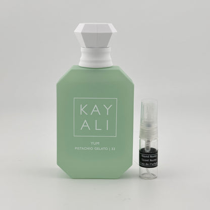 KAYALI Yum Pistachio Gelato | 33 Eau de Parfum Sample – Your Choice of Size