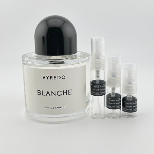 BYREDO Blanche Eau de Parfum Sample – Your Choice of Size
