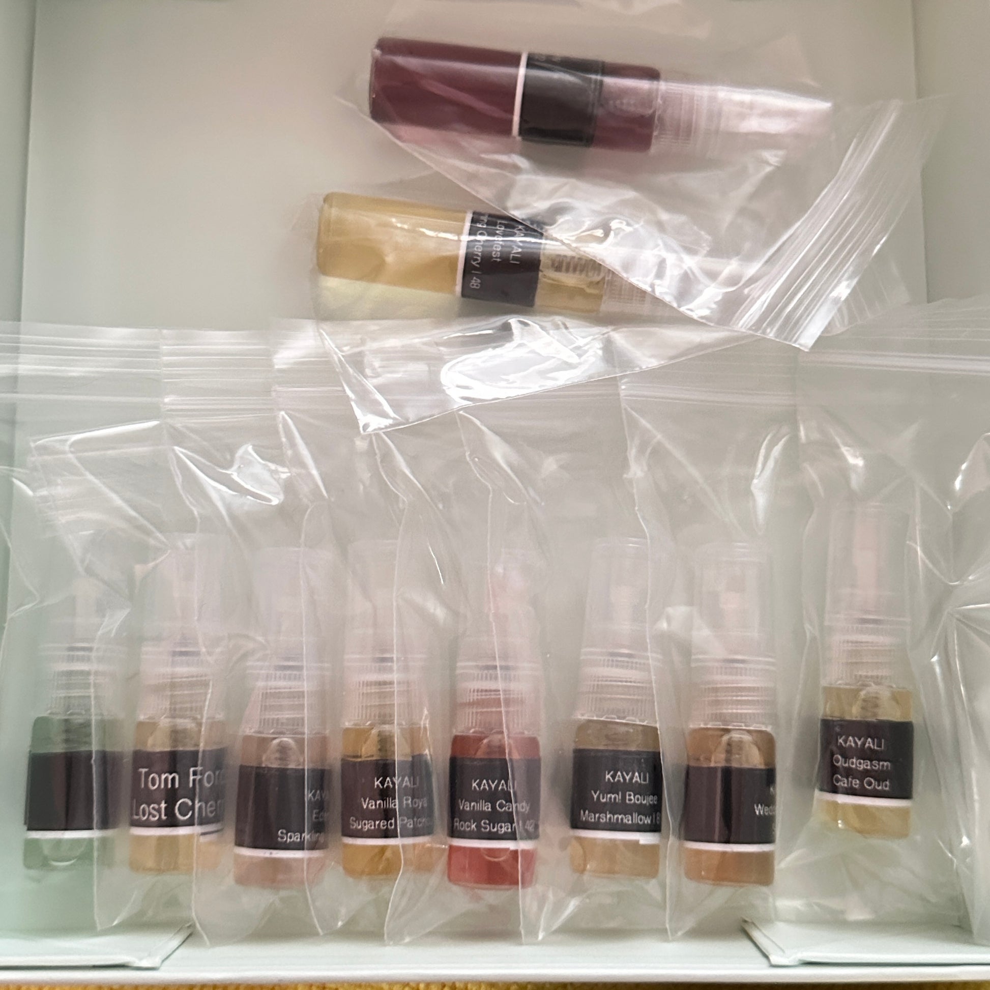Bulk order for customer (2mL & 5mL)