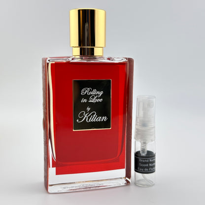 KILIAN Rolling in Love Eau de Parfum Sample – Your Choice of 2mL, 3mL, or 5mL Glass Atomizer