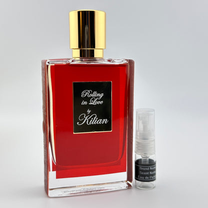 KILIAN Rolling in Love Eau de Parfum Sample – Your Choice of 2mL, 3mL, or 5mL Glass Atomizer