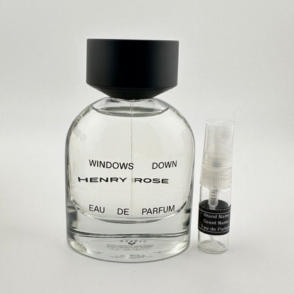 HENRY ROSE Windows Down Eau de Parfum Sample – Your Choice of Size