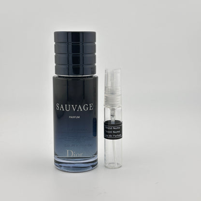 CHRISTIAN DIOR Sauvage Parfum Sample – Your Choice of Size